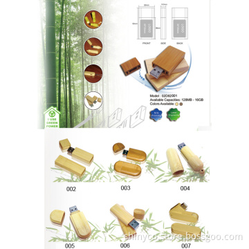 Bamboo USB Flash Disk (02D82001)